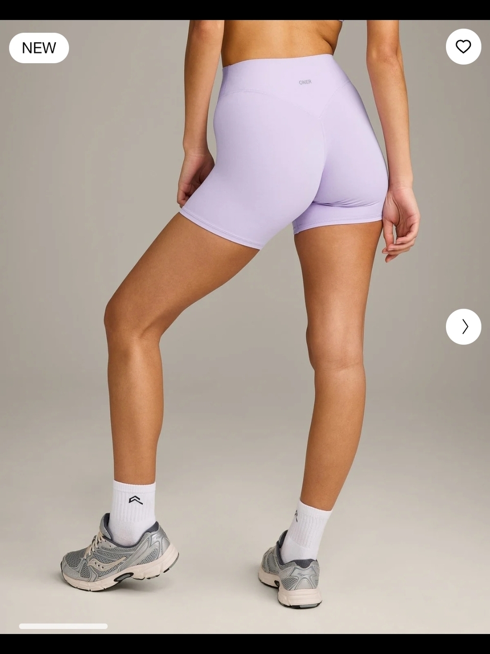 SOLD NWT SoftMotion High Waisted Shorts 6" with Gray Logo